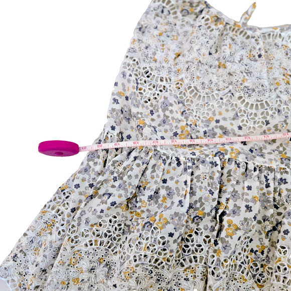 Free people sage floral tank top S Boho Camisole Adjustable straps - Picture 3 of 16